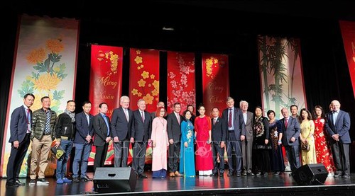 Vietnamesische Frühlingsprogramme in Dänemark und Deutschland - ảnh 1