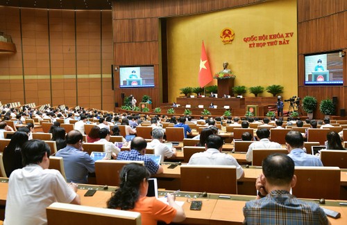 Parlament diskutiert Entwürfe von geänderten Gesetzen - ảnh 1