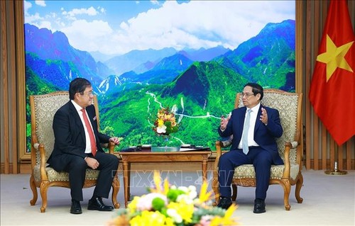 Premierminister Pham Minh Chinh trifft Mitsui-Präsident Yasunaga - ảnh 1