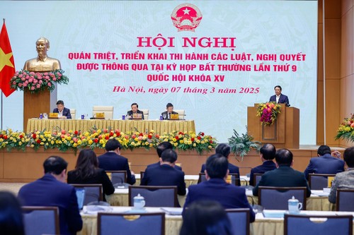 Premierminister Pham Minh Chinh fordert enge Verbindung von Gesetzgebung und Strafverfolgung - ảnh 1