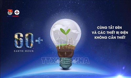 Zahlreiche Aktivitäten zur Erdstunde - ảnh 1