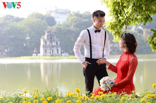 Momen-momen yang lugas Kota Hanoi - ảnh 2