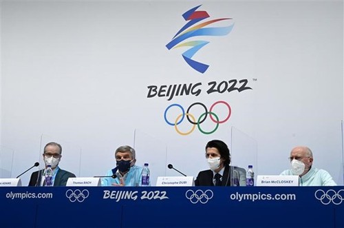 Pembukaan Olimpiade Musim Dingin Beijing 2022 - ảnh 1