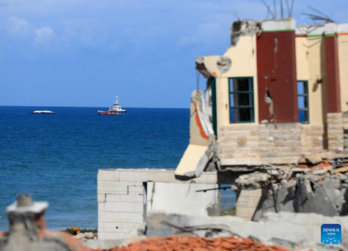 Barang Bantuan Pertama Melalui Jalan Laut Tiba di Gaza - ảnh 1