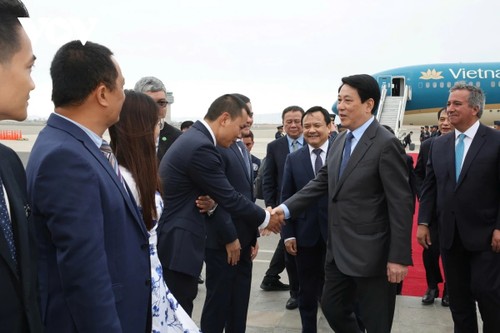 Presiden Vietnam, Luong Cuong Mulai Kunjungan Resmi di Peru dan Kehadiran di Pekan Tingkat Tinggi APEC - ảnh 1