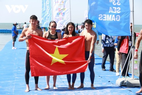 Vietnam Menempati Peringkat ke-3 Klasemen Umum SEA Games ke-33 - ảnh 1