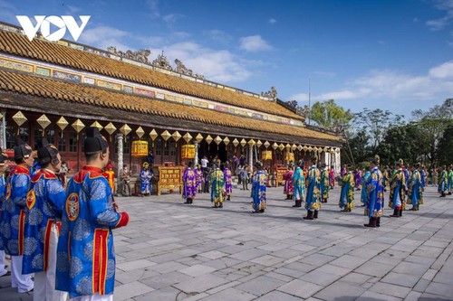 Imperial Lunar New Year ceremony graces Hue - ảnh 8