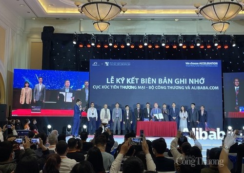 Vietrade, Alibaba.com partner to help firms with online export - ảnh 1