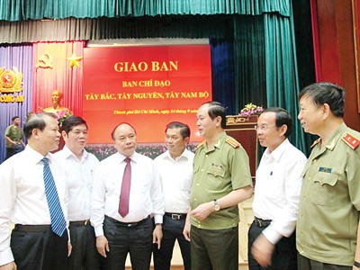 Hội nghị giao ban về vấn đề liên kết vùng giữa 3 vùng Tây Bắc, Tây Nguyên, Tây Nam Bộ - ảnh 1