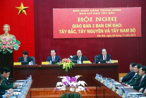 Hội nghị giao ban 3 Ban chỉ đạo Tây Bắc, Tây Nguyên và Tây Nam Bộ - ảnh 1