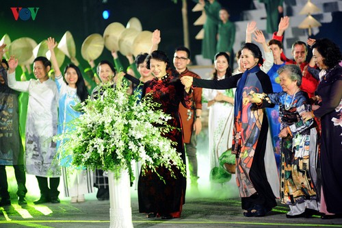 Khai mạc Festival áo dài Hà Nội - ảnh 1