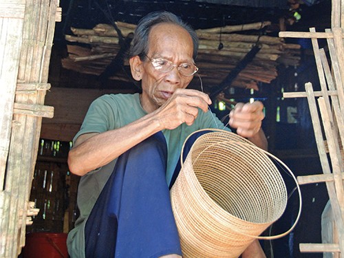 Nghề đan gùi trong đời sống của người K'ho - ảnh 3