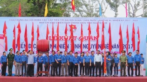 Chiến dịch thanh niên tình nguyện Hè năm 2017  - ảnh 1