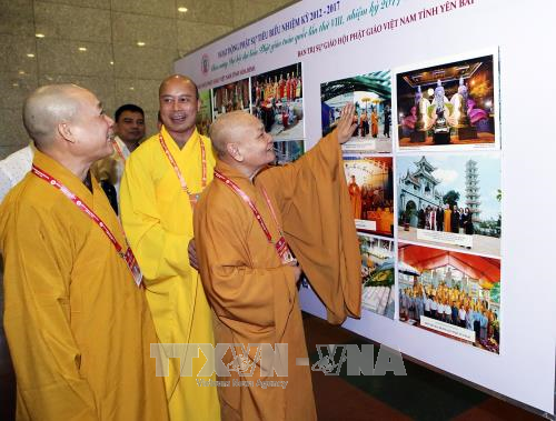 Khai mạc Triển lãm thành tựu Phật sự - ảnh 2