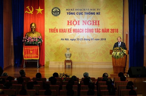 Tổng cục Thống kê triển khai nhiệm vụ năm 2018 - ảnh 1