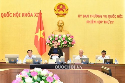 Khai mạc Phiên họp thứ 27 của Ủy ban Thường vụ Quốc hội - ảnh 1