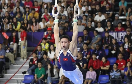 SEA Games 30: Đặng Nam bảo vệ thành công tấm HCV thể dục dụng cụ - ảnh 1