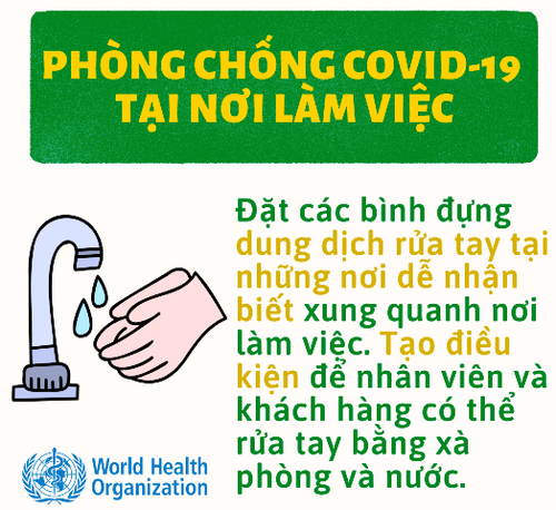 Dịch COVID-19: Khuyến cáo của ngành y tế đối với công tác phòng, chống dịch tại nơi làm việc - ảnh 1