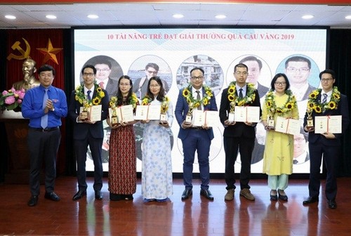 Trao Giải thưởng Khoa học công nghệ Thanh niên Quả cầu Vàng - ảnh 1