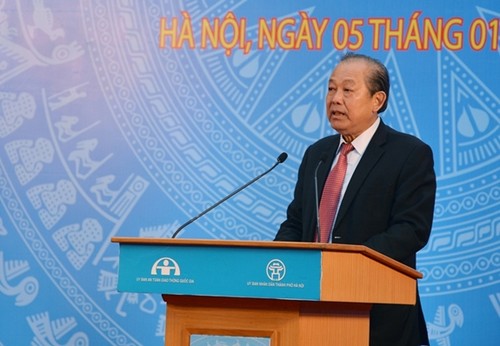 Phát động Năm An toàn giao thông 2021 - ảnh 1