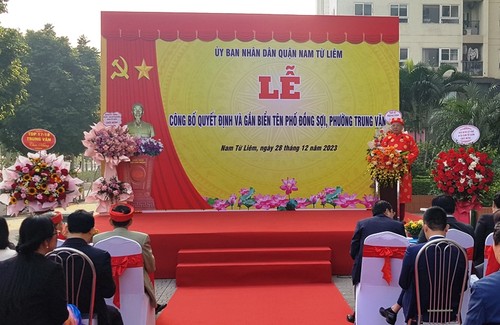 Hà Nội có thêm 1 phố mới mang tên Đồng Sợi - ảnh 1