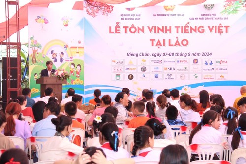 Ngày tôn vinh Tiếng Việt 8/9: Ngôn ngữ Việt, cầu nối quan hệ đặc biệt Lào-Việt Nam - ảnh 1