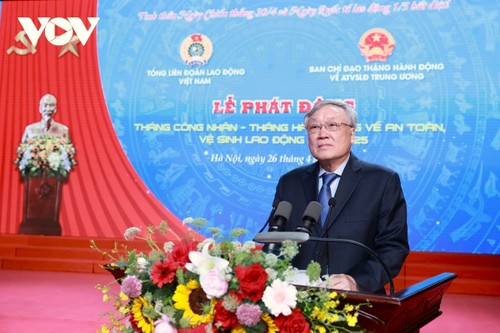 Phát động Tháng hành động về an toàn vệ sinh lao động và Tháng Công nhân năm 2025 - ảnh 2