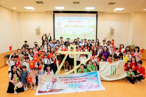 Người Việt ở Kansai, Nhật Bản kỷ niệm 135 năm ngày sinh Chủ tịch Hồ Chí Minh - ảnh 8