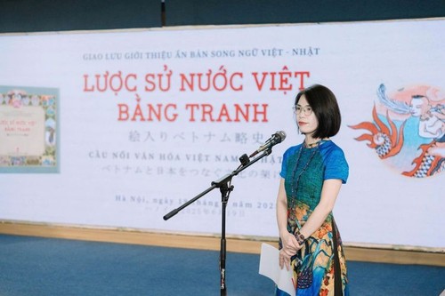 Lược sử nước Việt bằng tranh đến với thế hệ trẻ gốc Việt tại Nhật Bản  - ảnh 5