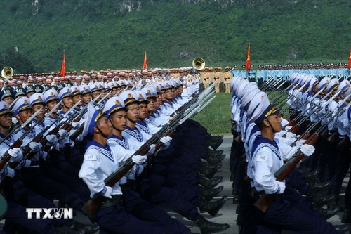 Lần đầu tiên Quân đội, Công an tổng hợp luyện chuẩn bị kỷ niệm 80 năm Quốc khánh  - ảnh 2