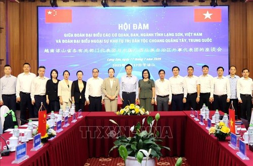 Lạng Sơn và Quảng Tây (Trung Quốc) tăng cường hợp tác trong lĩnh vực trọng điểm - ảnh 1