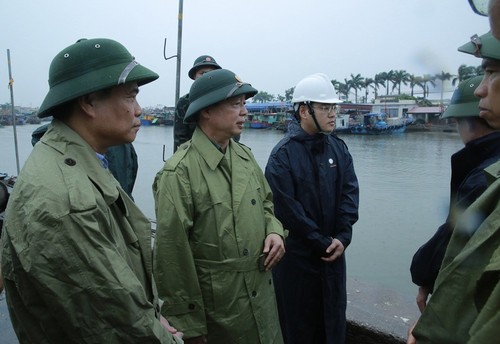 Phó Thủ tướng Trần Hồng Hà kiểm tra công tác phòng chống bão Wipha tại Hải Phòng - ảnh 1