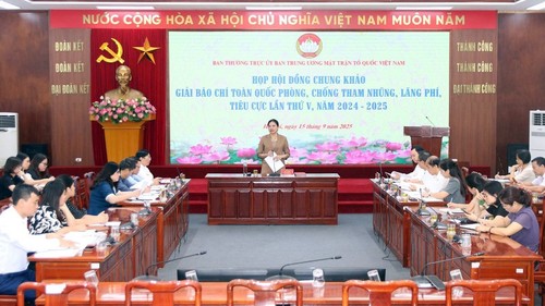 91 tác phẩm vào chung khảo Giải báo chí toàn quốc phòng, chống tham nhũng, lãng phí, tiêu cực - ảnh 1