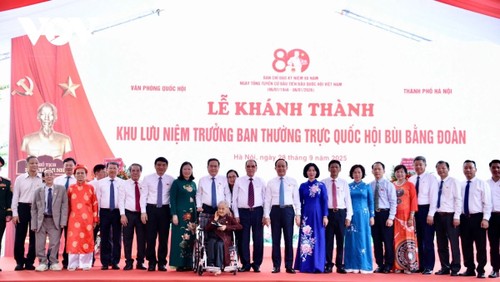 Chủ tịch Quốc hội Trần Thanh Mẫn dự Lễ khánh thành Khu lưu niệm Trưởng Ban Thường trực Quốc hội khóa I Bùi Bằng Đoàn - ảnh 1