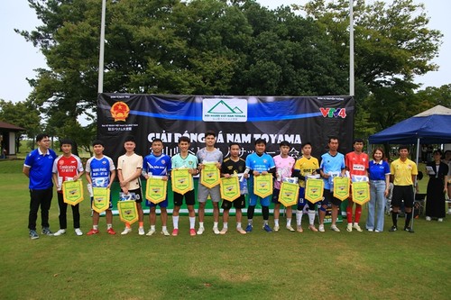 Giải Bóng đá Nam Toyama 2025: gắn kết cộng đồng người Việt tại Hokuriku, Nhật Bản - ảnh 1