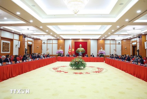 Phát biểu của Tổng Bí thư tại cuộc gặp các đại biểu dự Hội thảo Quốc tế Việt Nam học - ảnh 3