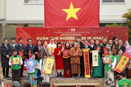 Xuân quê hương – Tết Đại đoàn kết tại Osaka: Ấm tình đồng bào nơi xa xứ - ảnh 1