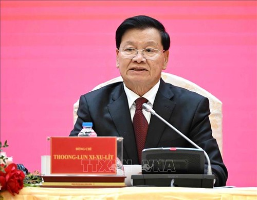 Thông tin về kết quả Đại hội lần thứ XII của Đảng Nhân dân Cách mạng Lào - ảnh 1