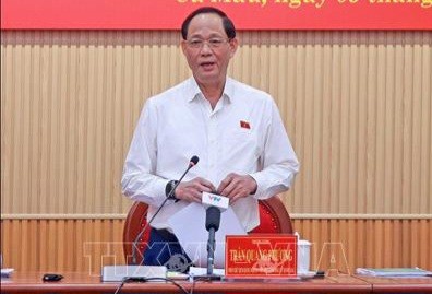 Phó Chủ tịch Quốc hội Trần Quang Phương: Tạo điều kiện cho cử tri thực hiện quyền và nghĩa vụ của mình - ảnh 1