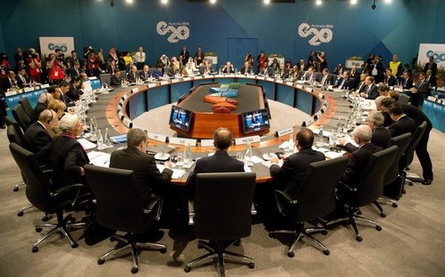 G20 berkomitmen memperkuat pertumbuhan ekonomi global - ảnh 1