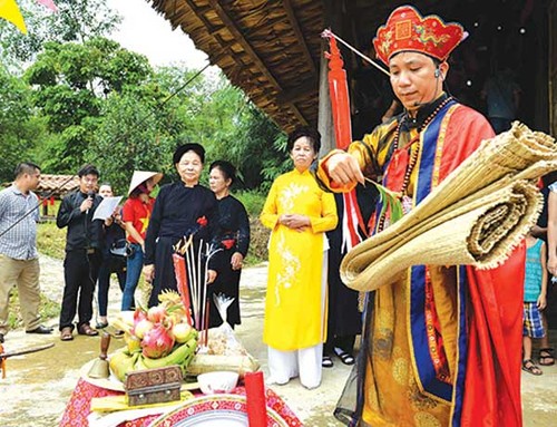 Upacara Cap Sac dari warga etnis minoritas Pa Then di Provinsi Ha Giang - ảnh 1