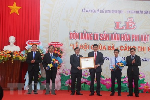 Binh Dinh’s Mother Goddess Pagoda Festival recognized as National Intangible Cultural Heritage  - ảnh 1