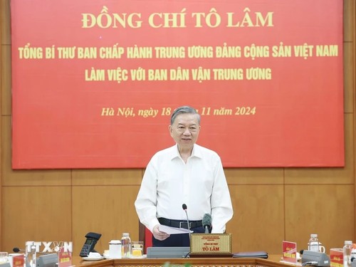 Party leader underscores mass mobilization goal of addressing people’s legitimate needs  - ảnh 1