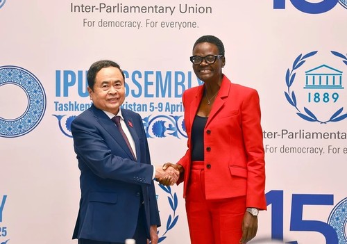 NA Chairman meets IPU President and Secretary General  - ảnh 1