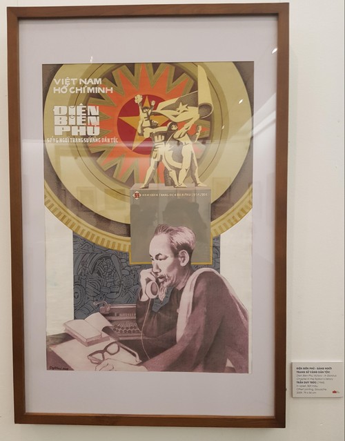 Hanoi fine art exhibition features President Ho Chi Minh  - ảnh 2