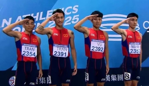 Vietnam wins three silver medals at 2025 Taiwan Athletics Open - ảnh 1