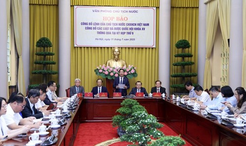 President's Order on 9 newly-approved laws announced  - ảnh 1