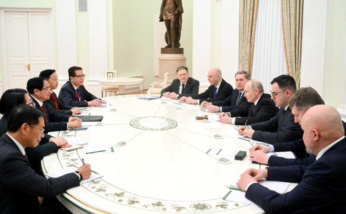 Vietnamese Prime Minister meets Russian President at the Kremlin - ảnh 1