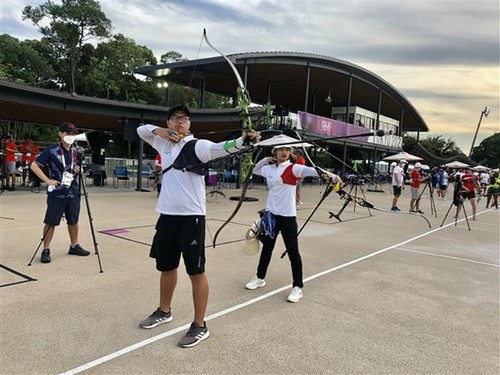 Вьетнамские спортсмены начали соревноваться на Олимпийских играх 2020 в Токио - ảnh 1