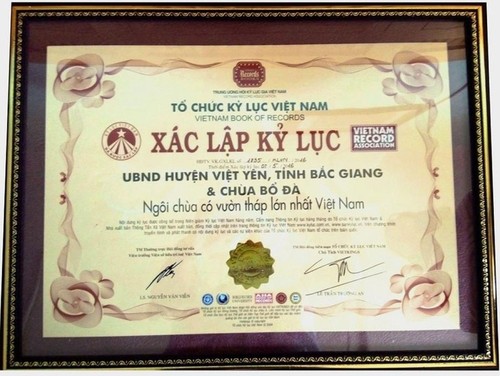 Пагода Бода – место, где находится самый большой сад башен во Вьетнаме - ảnh 8